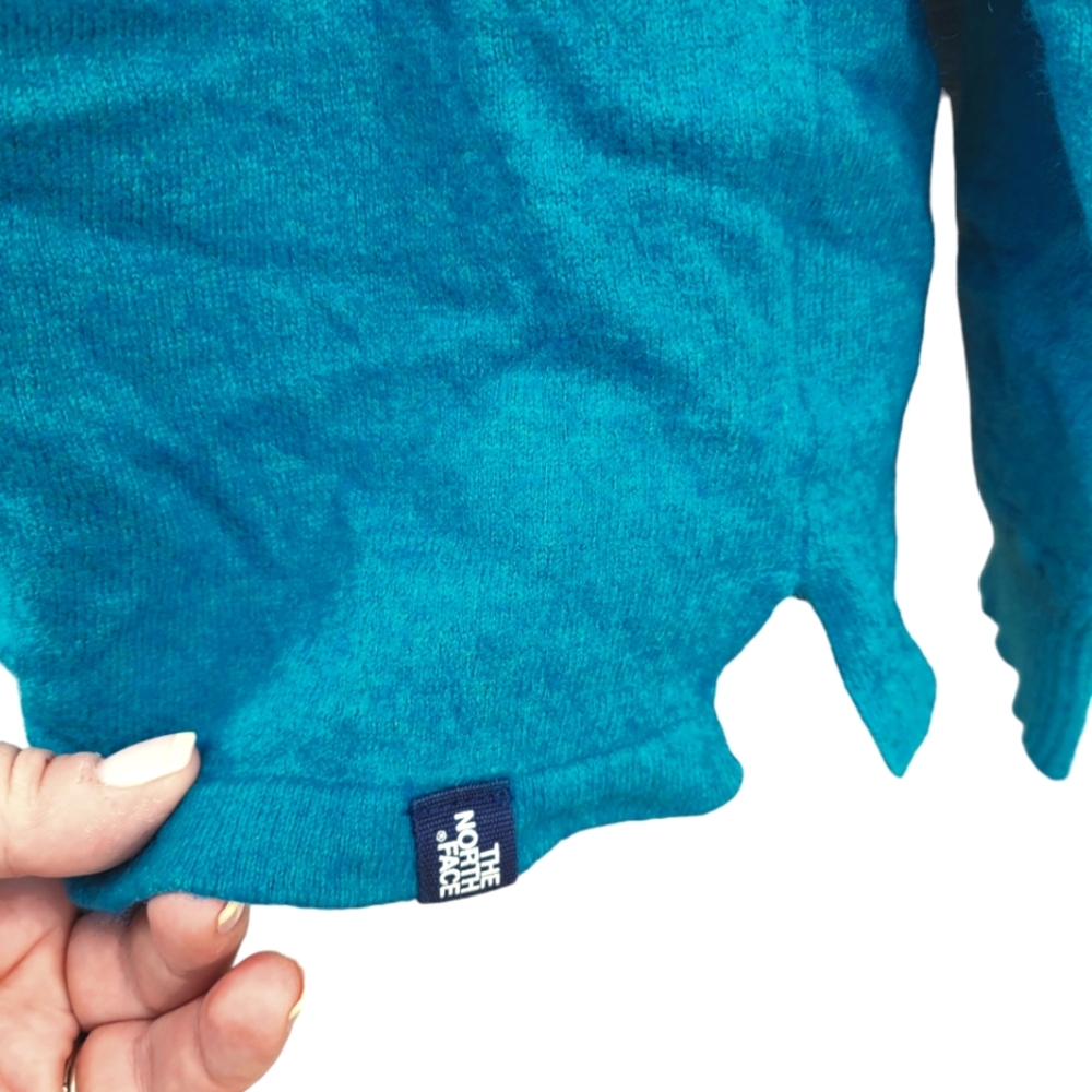 The North Face Vintage Wool Blend Quarter Zip Pullover - Picture 4 of 6